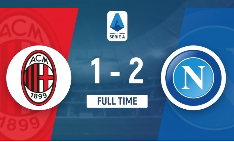 Napoli 2 - 1 AC Milan: Hụt bước đến cuộc đua vô địch